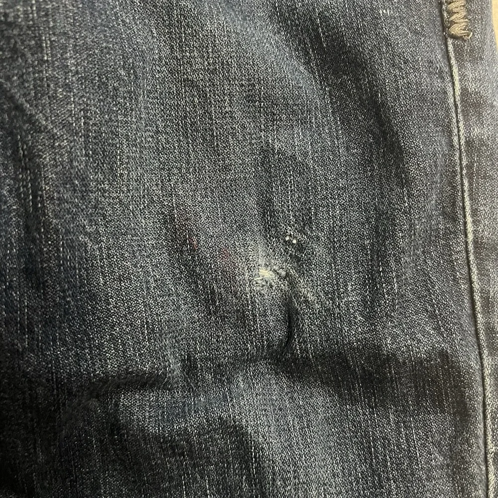 Vintage True Religion Ricky Super T Jeans Men's 36x28 Flap Pocket Raw Hem
